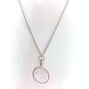 Stylish Pendant | Magnifying Glass | Magnifier Necklace Pendant | Optical Magnifier with Chain