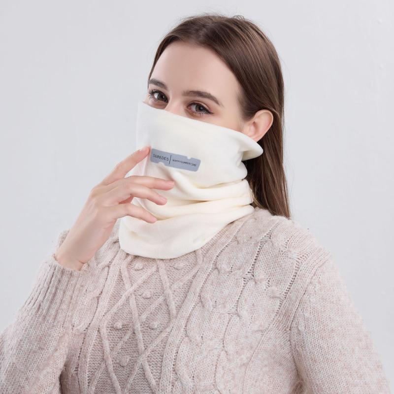 Winter new cycling scarf women's windproof warm neck cover men's fashion versatile neck mask scarf