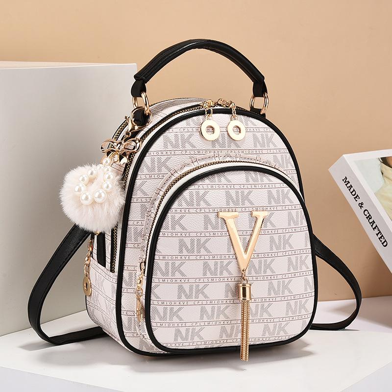 Women's 2025 Large Capacity PVC Fashion Backpack - Versatile Casual Schoolbag
