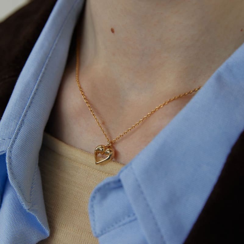 LOVE ME MONSTER Mini Mont Chain Necklace (L243MNK080)