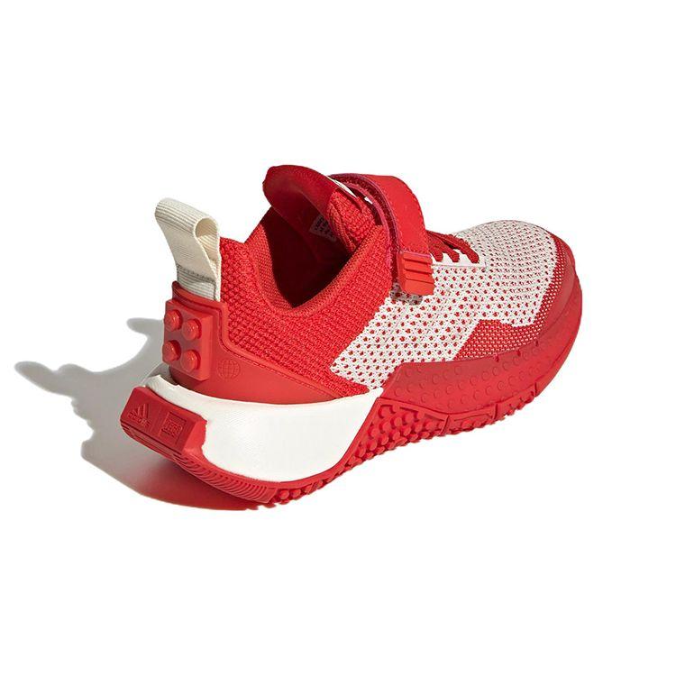 LEGO x adidas Sport Pro J Red Off White Kids Sneakers Shock-Blue GZ2412