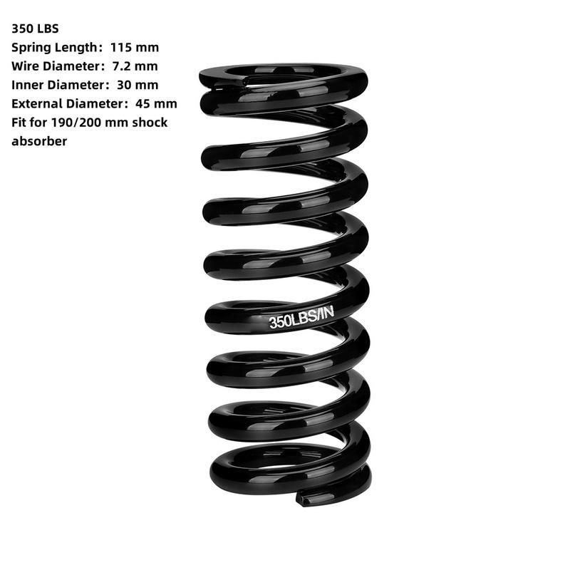 350-650 LBS Shock Absorber Spring KS 291R 260 Shock Absorption Black Color Long-lasting Performance Maintain Performance