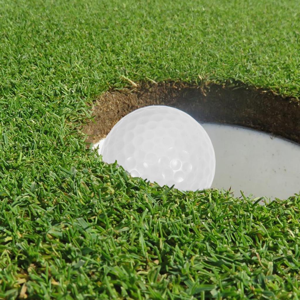 Iplusmile 10ks Golfový míček Golfový tréninkový míček Golfový trenér Lehký míček Golfový míček Trénink Elasticita Flexibilita Odolnost proti nárazu Bílá Začátečník