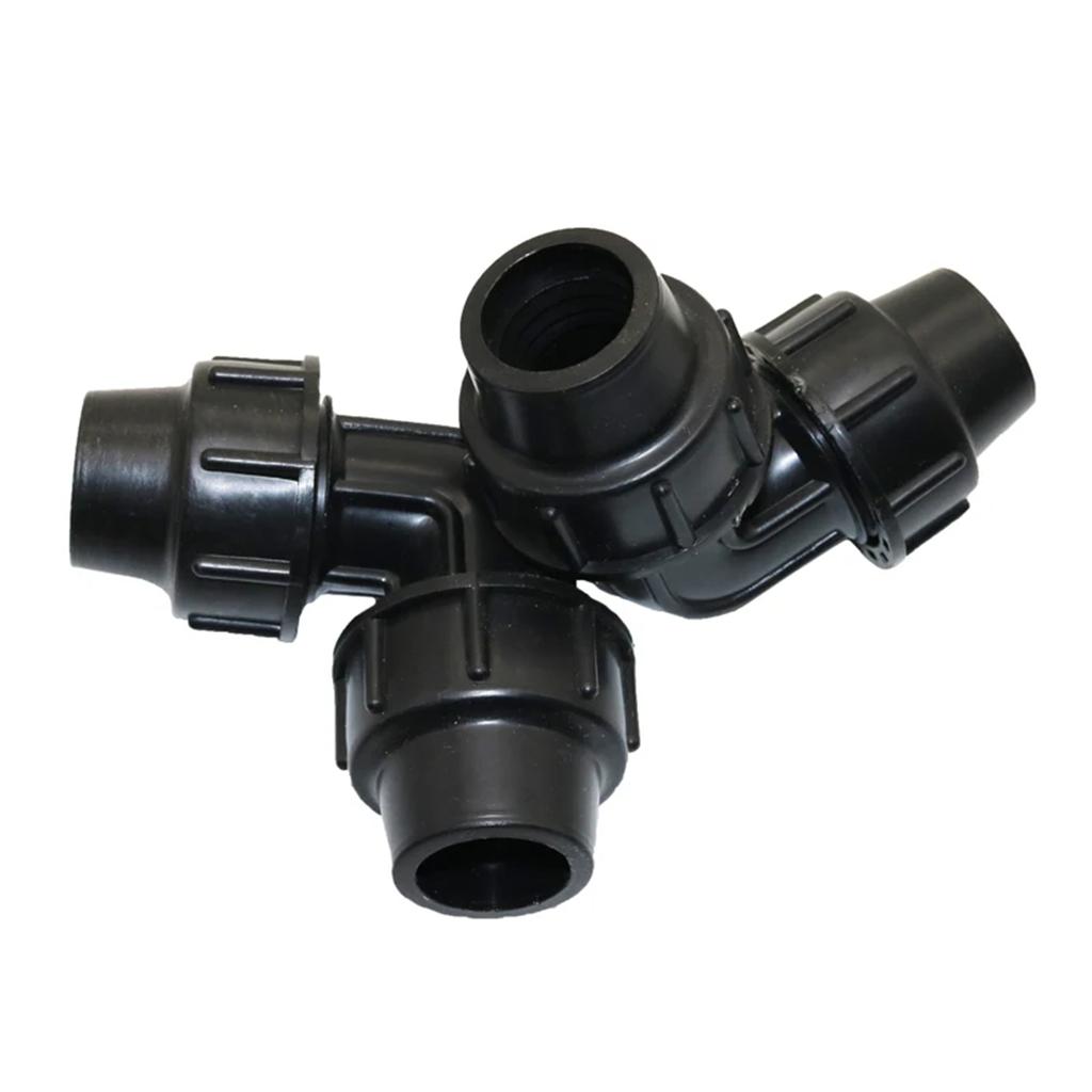 DN20 DN25mm PE-Rohr Schnell-Winkelverbinder Kunststoff 1/2" 3/4" Rohr 90 Grad Schnellverriegelungsverbindung Garten Wasserkupplungs-Fittings 1 Stück