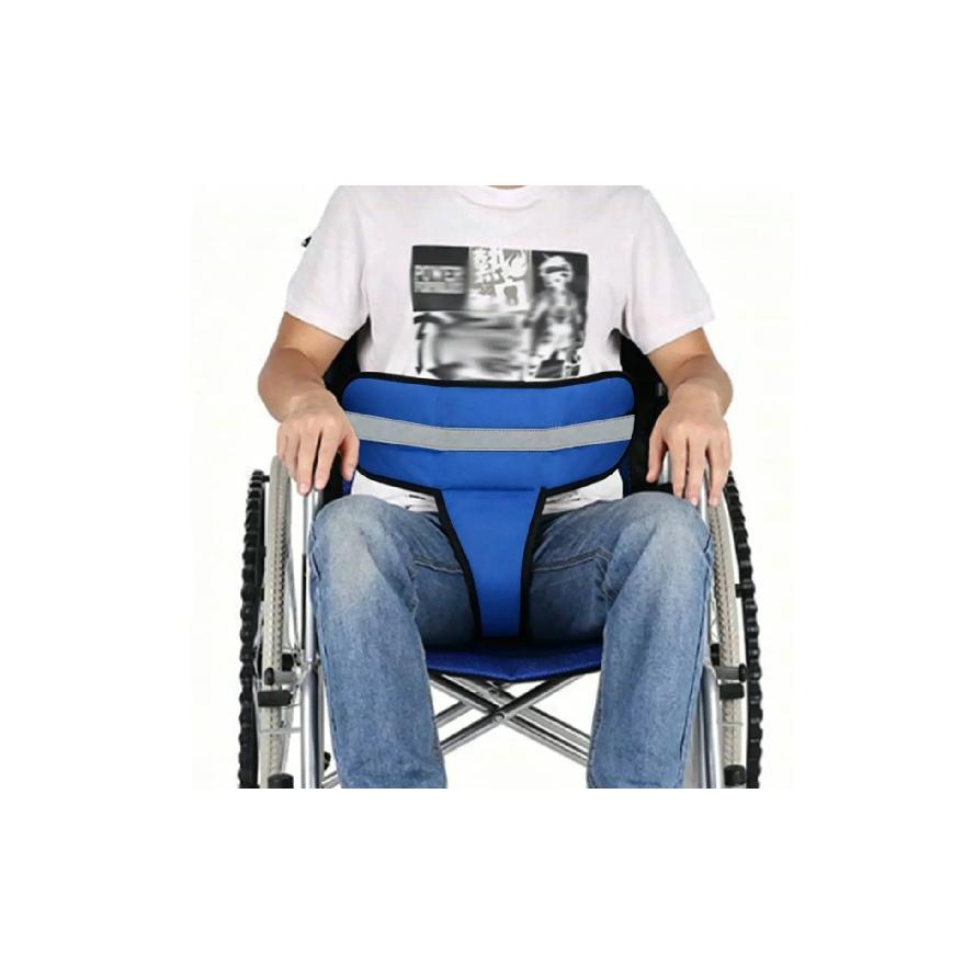 Seat Belt Breathable Mesh Cross-Shape Harness Medical Patient Restraint Anti-Fall Mobility Aid for Disabled