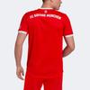 adidas FC Bayern Munich Player Edition Sports Letter Short Sleeve Soccer Jersey Men Tops Red HT4825