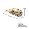 MOC Wing Car Building Block Space Game Eagle-5 Fighting Rocket Flying Vehicle  Bricks Assemble Modular Technology DIY Toys Gifts