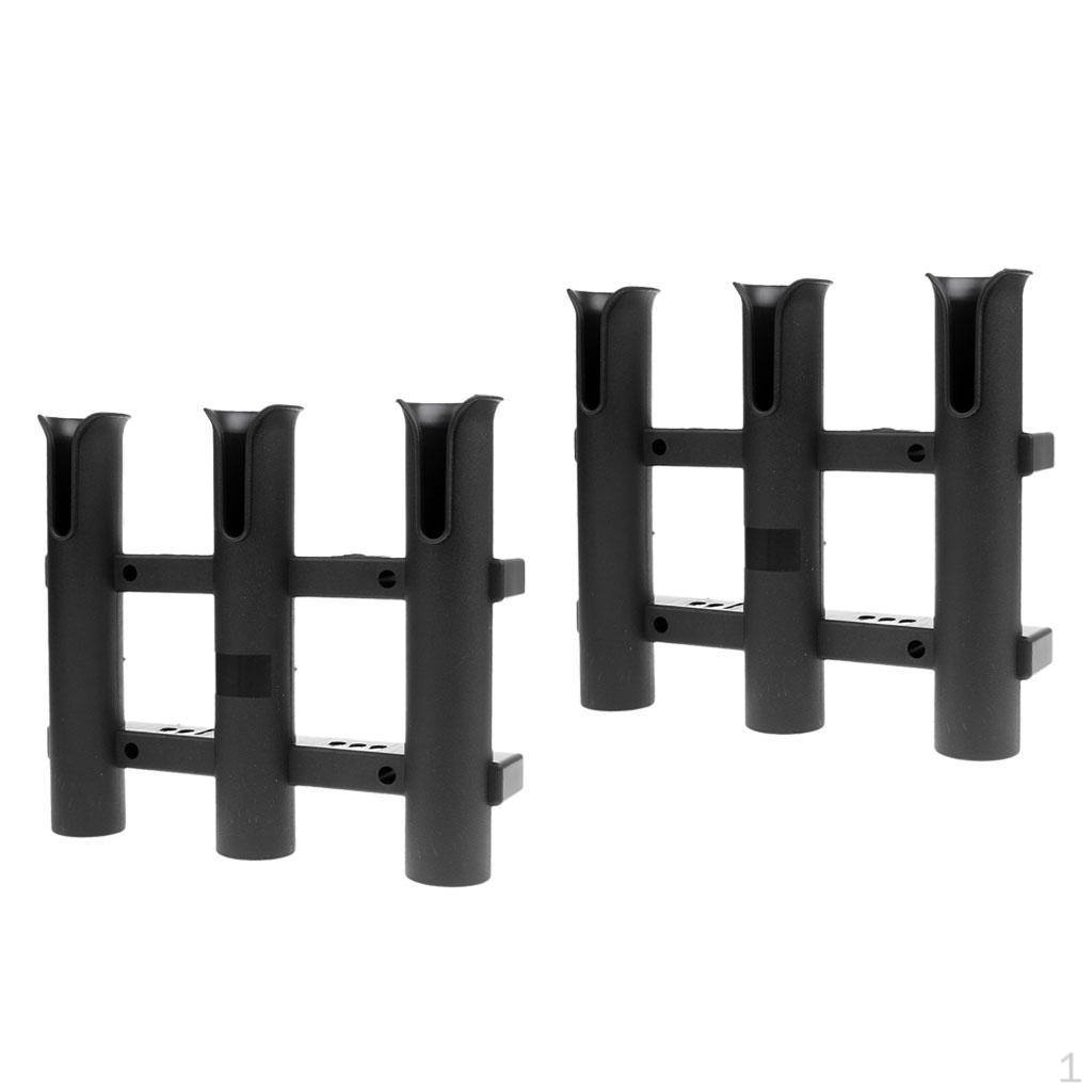 

2 штуки Прочная стойка для удилищ Вертикальный держатель Лодка/Рыбалка/Хранение/