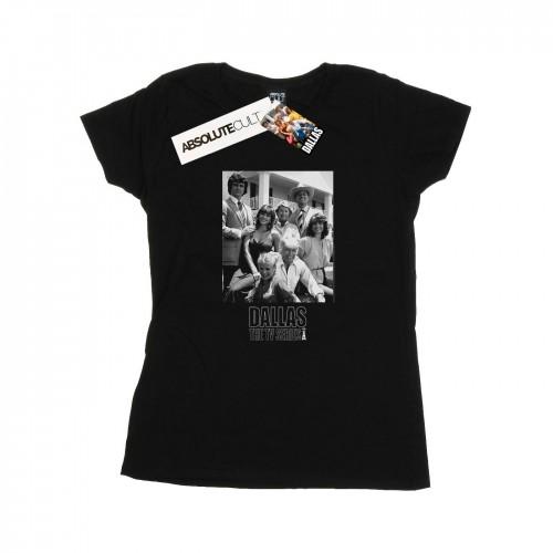 

Dallas Womens/Ladies Ewing Family Mono Cotton T-Shirt XXL білий