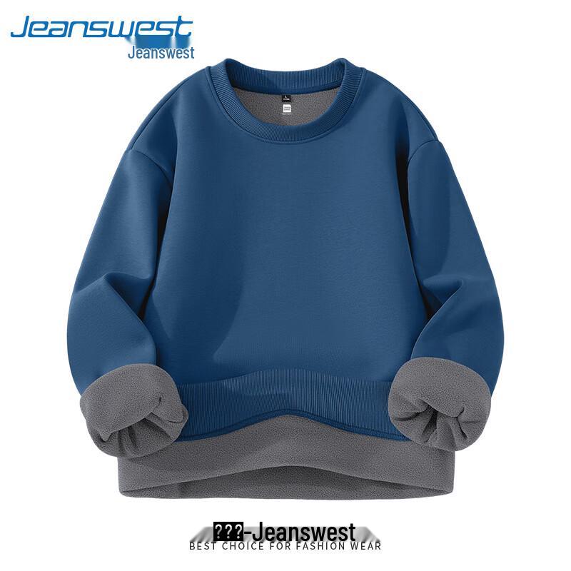Jeanswest Couple's Fleece Lined Crewneck Sweatshirt