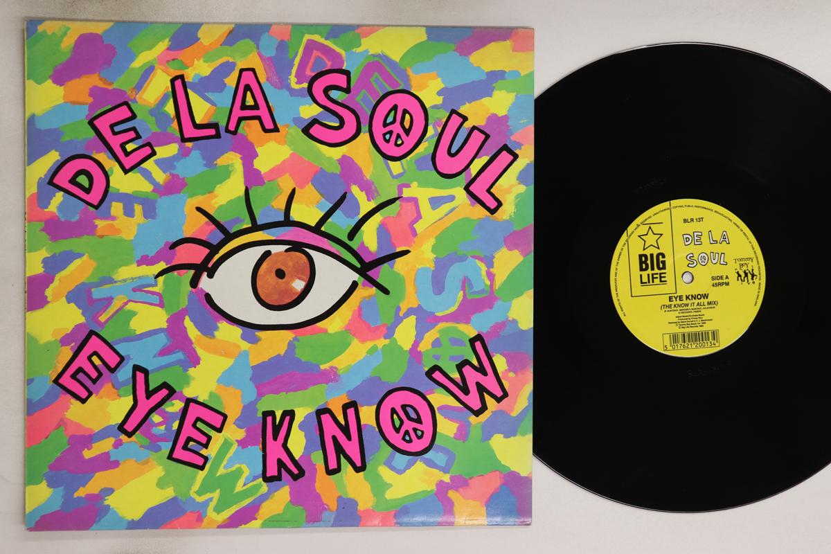 

12inch Record DE LA SOUL - Eye Know BLR13T Big Life 1989 UK Rap & Hip-Hop/R&B Used