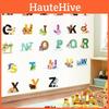 Colorful Cartoon Diy Wildlife 26 Letter Home Decoration Wall Sticker