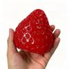 Realistic Strawberry Squishy Fidget Toy, Slow Rebound Stress Relief Squeeze Toy, Decompression Gift For Office And Party Favors