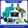 Electric Sprayer 180° Slide Iron Crescent Pin Nylon Pulley Accessories