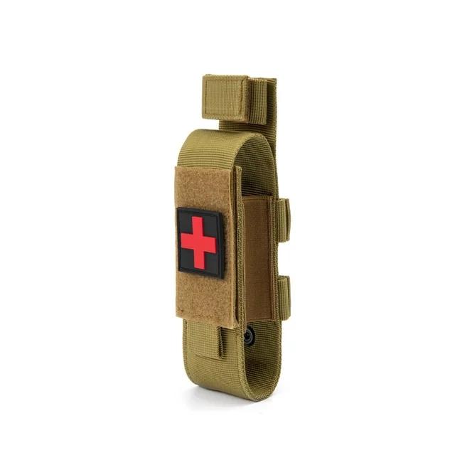 2pcs Tactical Military First Aid Kit Tourniquet Molle Survival Set Pouch Nursing Holder Medical Gear Outdoor Equipment Bag