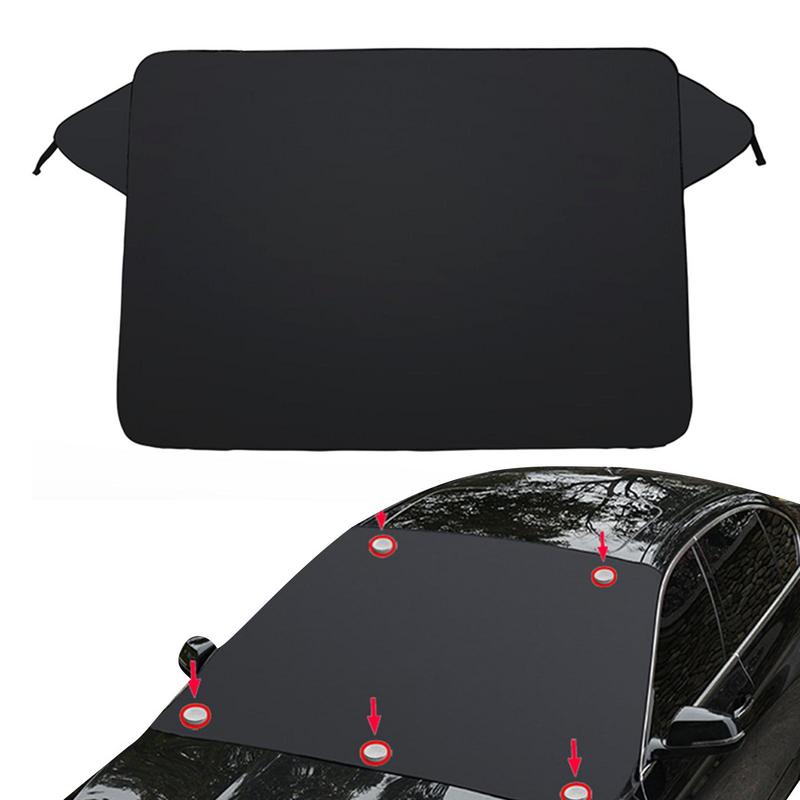 Car Windshield Sun Shade Magnetic Car SunShade Car Sun Visor for UV Rays Protection and Heat Protection Car Interior Accessories