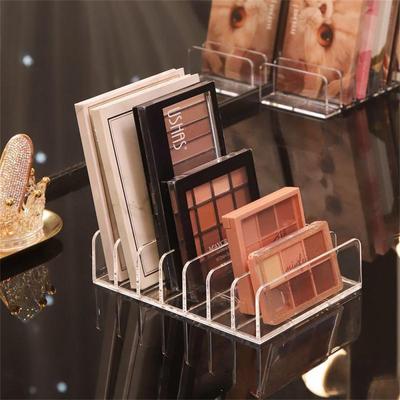 Acryl Compact Lidschatten-Palette Organizer Display Tray Aufbewahrungsbox Kosmetik Make-up Rack Halter Schublade Organizer 7 Grid