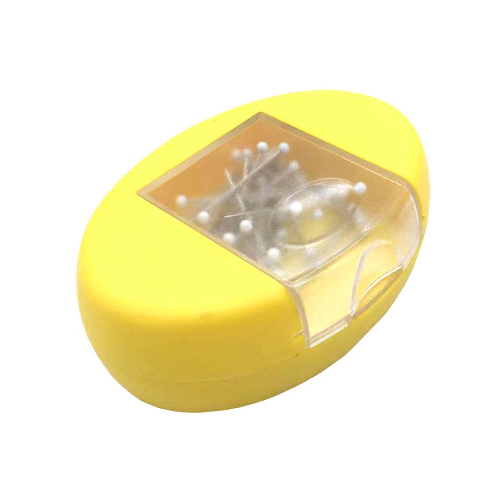 Magnetic Plastic Needle Pin Holder With Built In Drawer and 50 Sewing Pin Portable Needle Organiser Case For Needlework