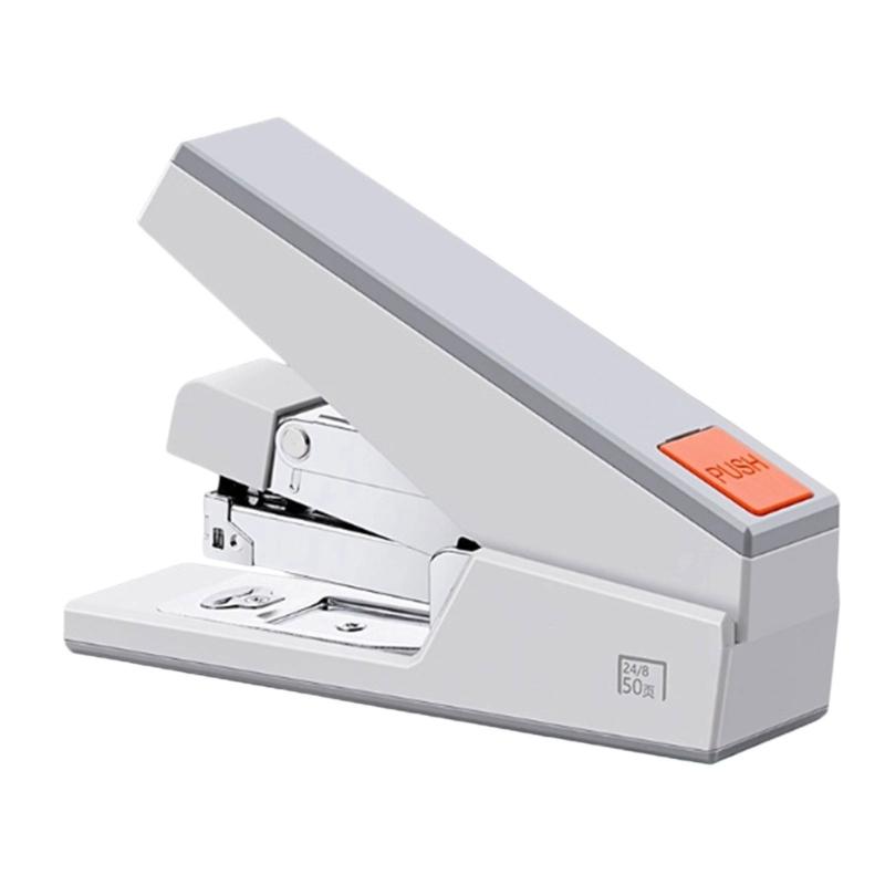 Heavy Duty Stapler With 1000 Staple 50 Sheets Capacity Slip Resistant Base Office Stapling Machine for Booklet Document