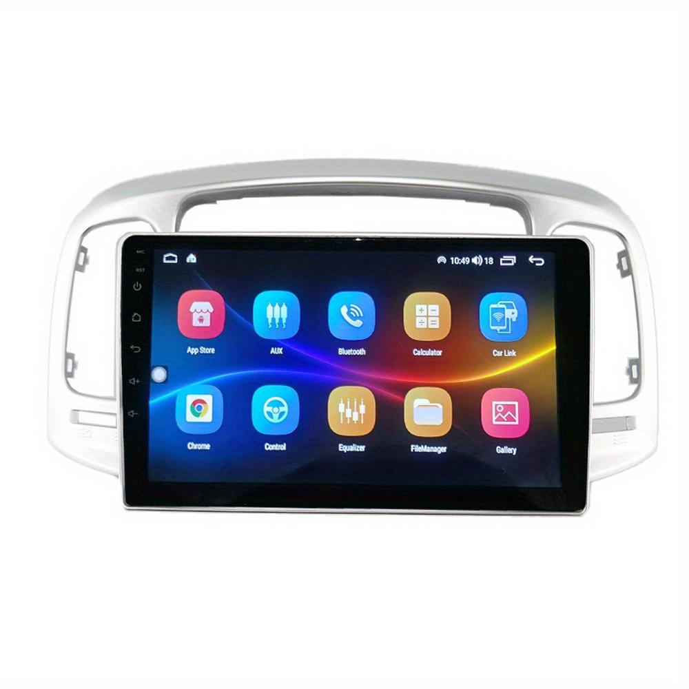 Car Radio Fascia for Hyundai Accent 2008-2012 Video Panel Player Audio Dash 2 Din Frame Dashboard Mount Kit Accessory Modern Car