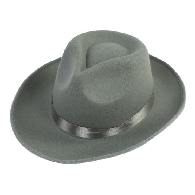 Bowlers Hat for Adult Stage Performances Hat Theme Party Costume Trilby Hat Masquerades Dress Up Hat Music Festival Hat