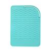 Portable Silicone Heat Resistant Mat Hair Straightener Curler Insulation Pad Non-Slip Anti Heat Mat Hair Styling Tool For Travel