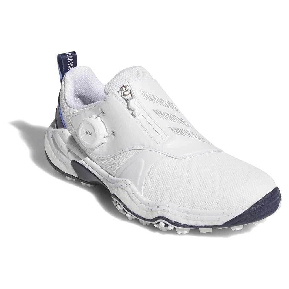 Golf Shoes Code Chaos 25 Boa Footwear Navy cm 2E [Adidas Golf] Women's White/Silver Metallic/College 24.5