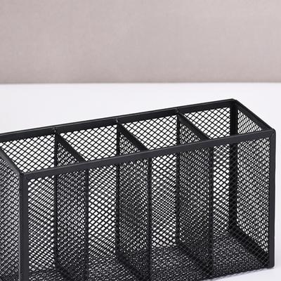 Pen Holders 3 or 4 Compartments Pencil Organizer Pencil Holders Pencil Storage Box School Office Supplies for Students