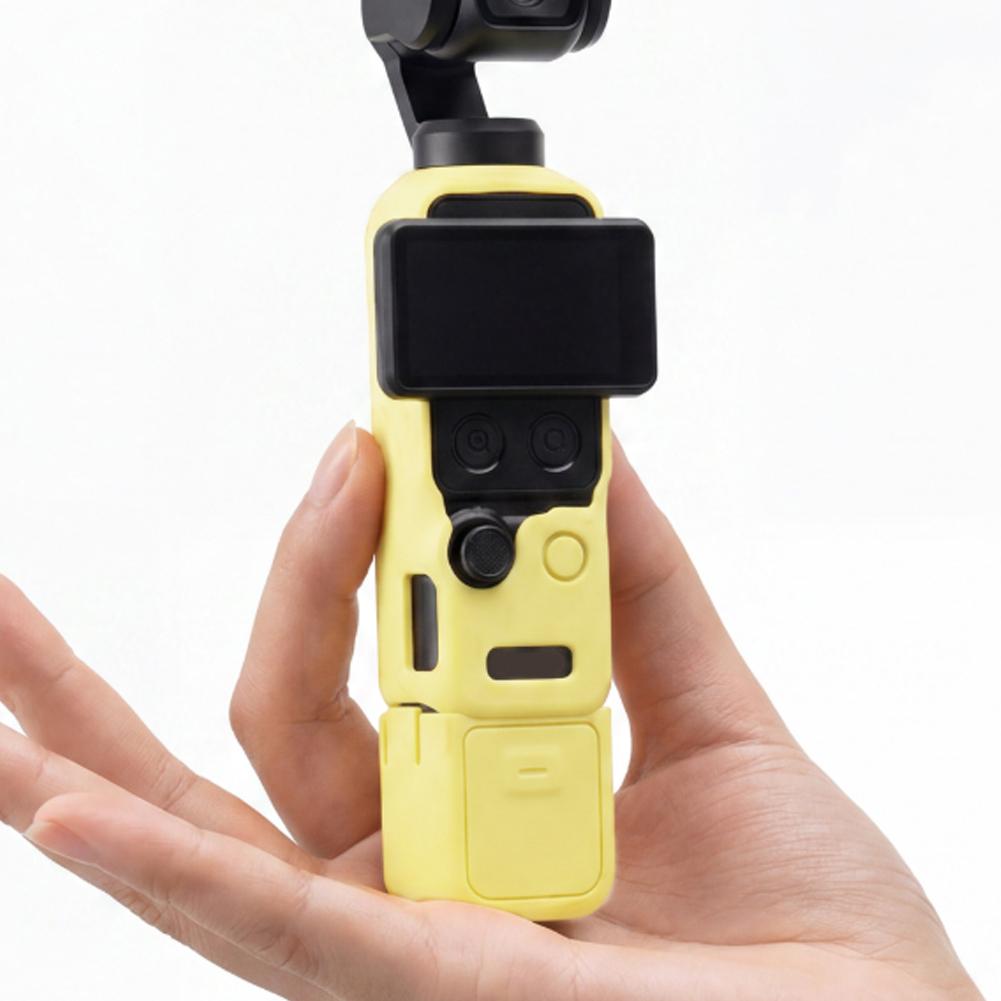 Silikonowe Etui Na DJI Pocket 4 Pełne Osłona Ochronna Odporne Na Zarysowania Pyłoszczelna Obudowa Odprowadzająca Ciepło Etui Na Kamerę Ręczną