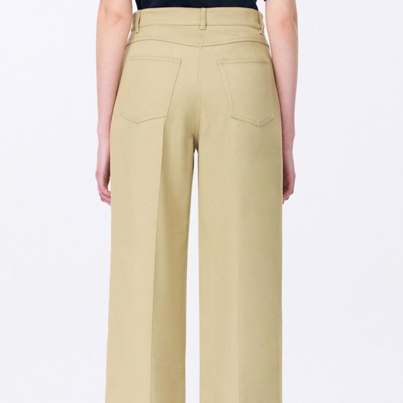 [She S miSS] Weite Jeanshose aus Baumwollmischung SwwSlp21060 Be