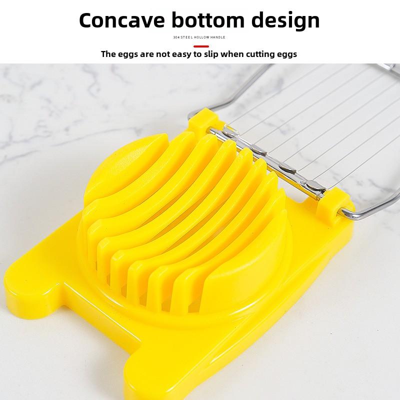 Plastic Single-head Egg Cutter Egg Sliced Fancy Split Flap Cut Pine Egg Function Egg Cutter Tool Egg Cutter