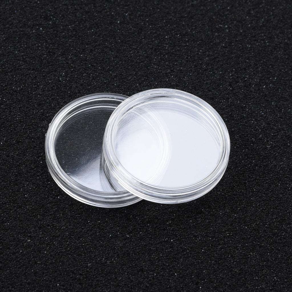 Coin Boxes Plastic Storage Collectibles Cases Dustproof Display Fashion