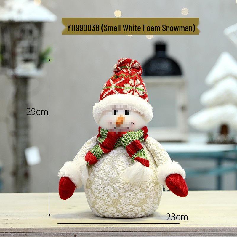 Christmas Snowflake Series: Snowman, Santa, and Reindeer Ornaments for Holiday Decor