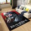 Tapete grande de anime Death Note, tapete para sala de estar, sofá, quarto infantil, capacho de cozinha e banheiro, tapete macio e antiderrapante