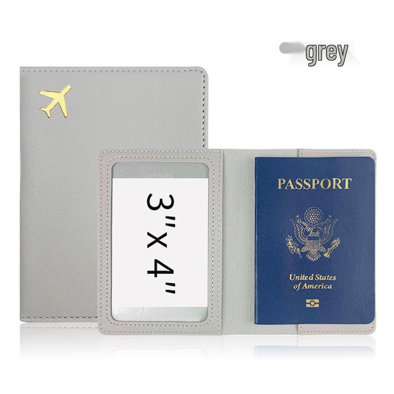 Multi-color PU Leather Passport Holder with Custom Logo Option