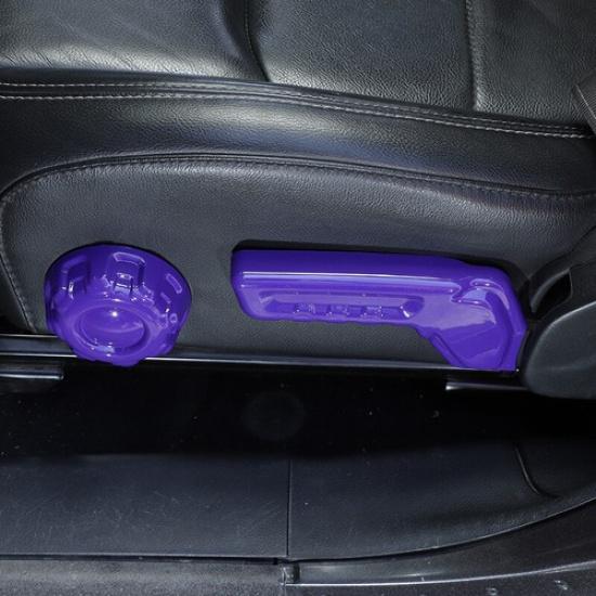 Sitzverstellung Schalter Knopf Dekor Abdeckung Zierleiste Für Jeep Wrangler JL 2018+ Lila