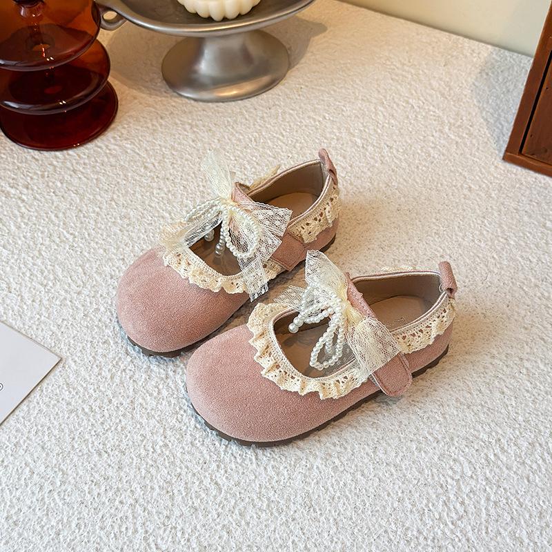 2026 Spring Girls  Soft Sole Leather Loafers - Baby Princess Fashion 22