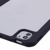 MUTURAL Für iPad Pro 11 (2024) Hülle Dreifachständer Transparente Rückseite Lederabdeckung mit Stifthalter