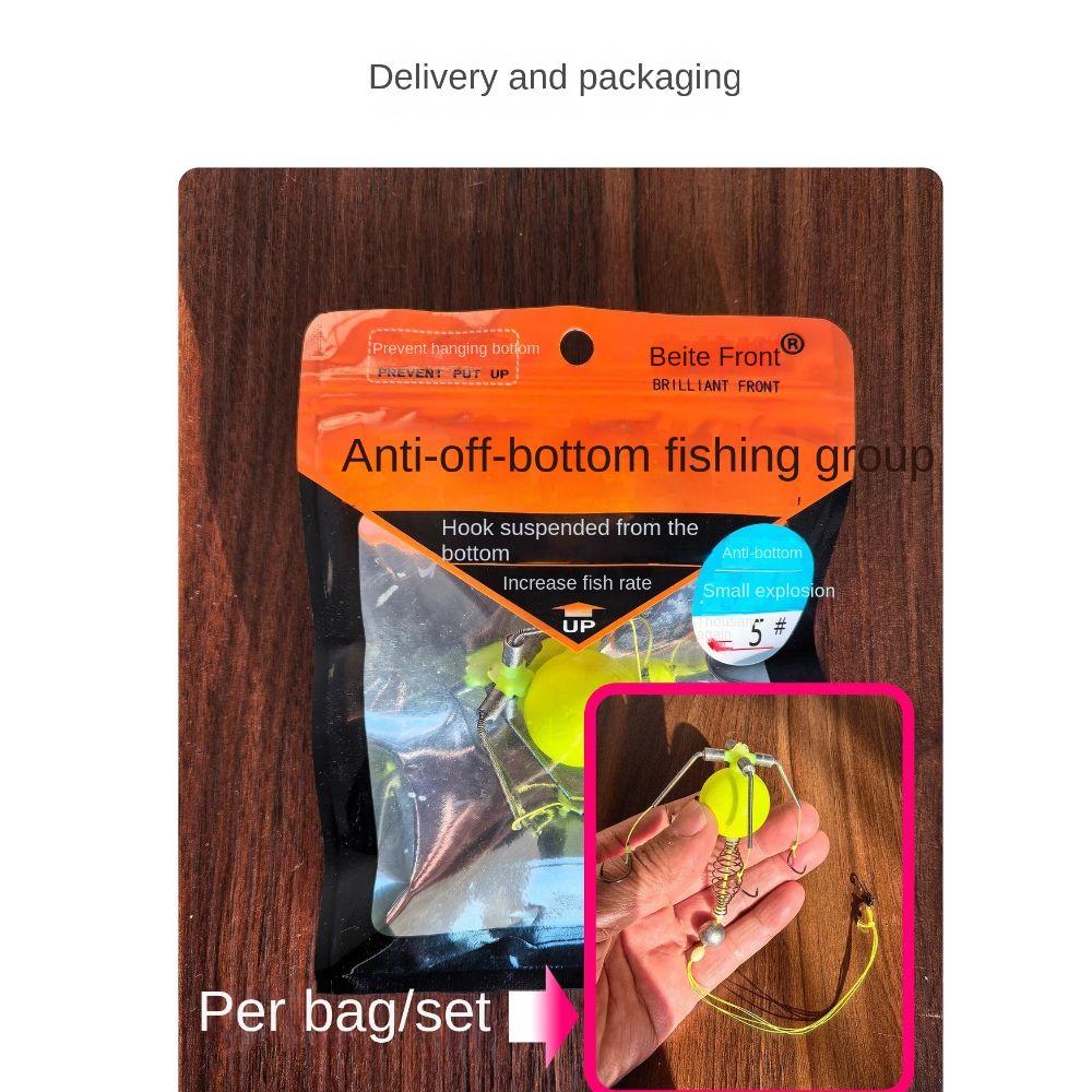 Carbon Steel Line Group Feeder Sinker Four Hook Fishing Spring Bait Cage Fishing Bait Cage  Sea