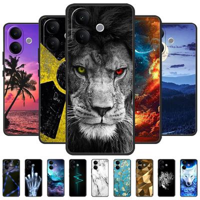 For Vivo V60 Lite 5G Phone Case Fashion Painting Silicon Soft TPU Casing For VIVO V 60 Lite Shockproof Back Cover Lens Protector
