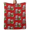 A Very Ferret Christmas Throw Blanket Air Conditioner Soft Blanket for Office Home
