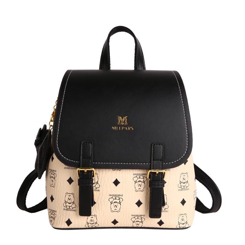 2025 Autumn Lightweight American Luxury Printed Versatile Backpack