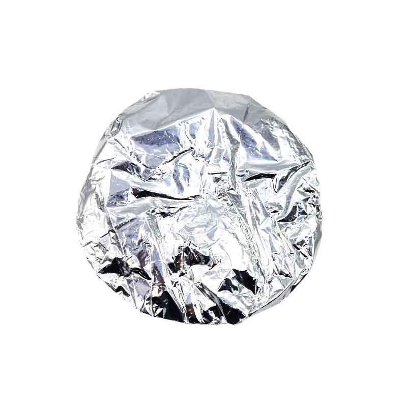 Waterproof Disposable Hair Mask Shower Cap for Salon Care серебряный