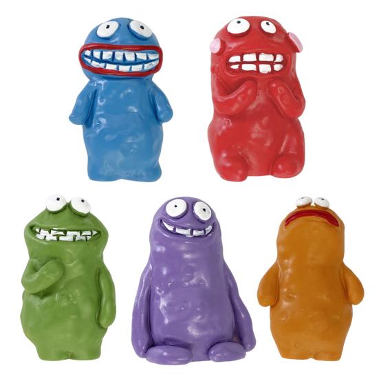 Cartoon Mud Demon Refrigerator Magnet Resin 3D Resin Decorative Magnet Home Kitchen Office Whiteboard Locker Fridge Accessories