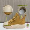 Damen High-Top Schuhe 2025 Frühling neue Damen Plateau Einzel Schuhe lässige vielseitige weiße Schuhe Damen Sport Retro Board Schuhe