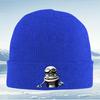 Crazy Frog,goggles,smile,happy face Men Women Unisex Knitted Hat Beanie Pullover Cap Winter Thermal Warm Christmas Outdoor Cycli
