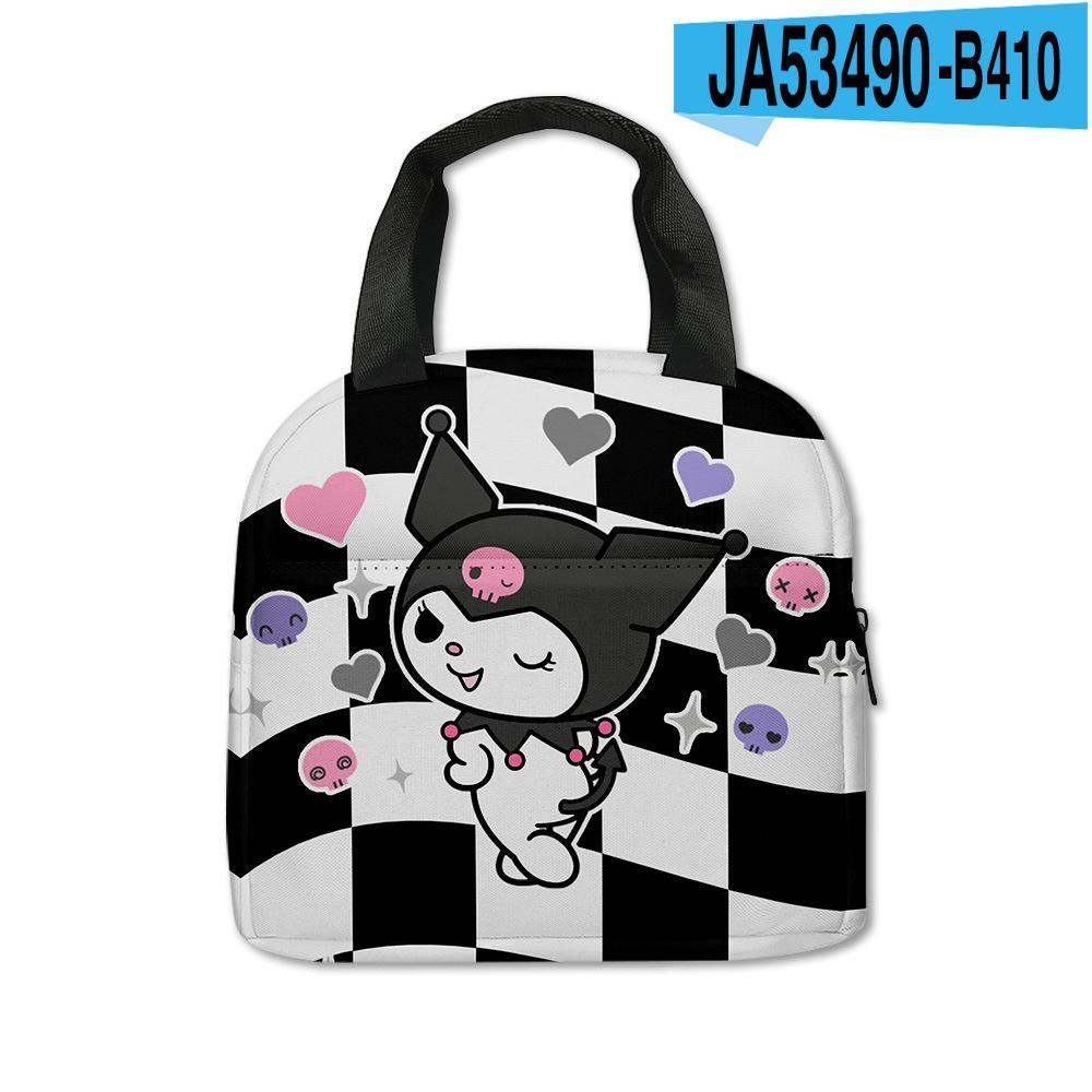 Cartoon Thermal Insulation Lunch Bag Portable Portable Lunch Bag Lunch Box Bag Student Office Worker With Meal Storage Bag