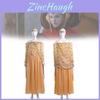Elegantes Star Wars Queen Amidala Cosplay-Kostüm Unisex Fantasy-Rollenspiel-Outfit