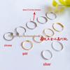 Stainless Steel 11MM Connecting Ring for DIY Crystal Chandelier Beaded Curtain Accessories