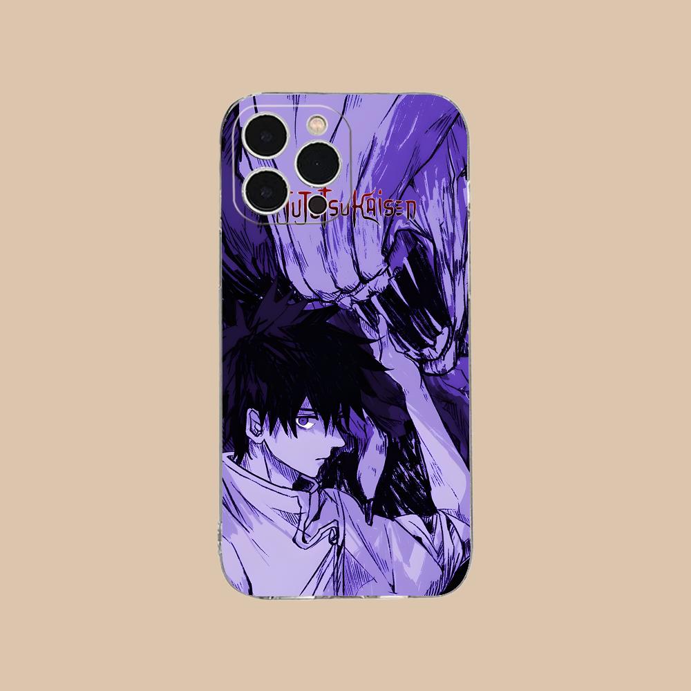 Jujutsu Kaisen Yuta Okkotsu Phone Case for iPhone 17 16 15 14 13 12 11 X XR XS Air Pro Max Plus Mini Clear Colorful Cover Pretty